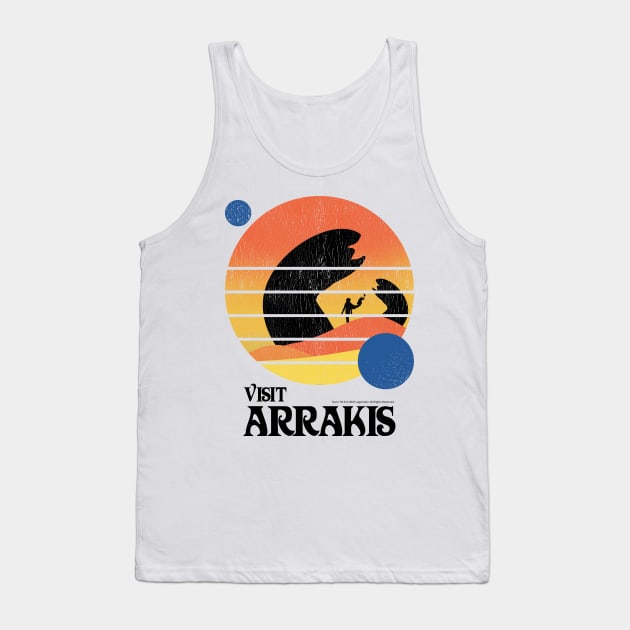 Visit Arrakis Tank Top by Dream Artworks